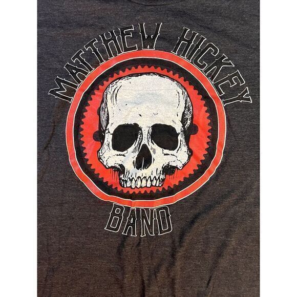 Tultex Other - Matthew Hickey Band T-Shitt Size XL X Large Halloween Skull Ride Motorcycle Bac